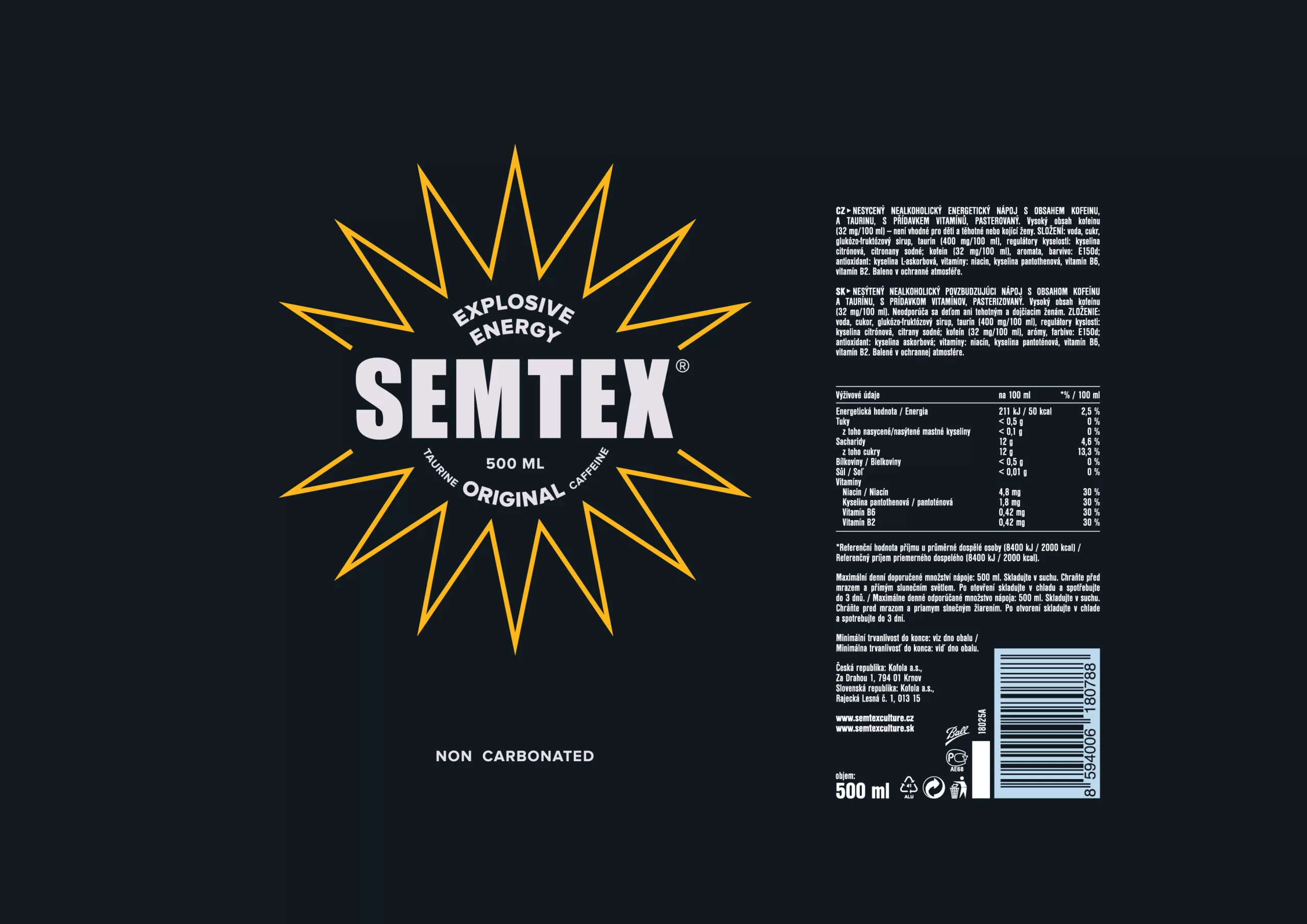 Semtex Energy Drink