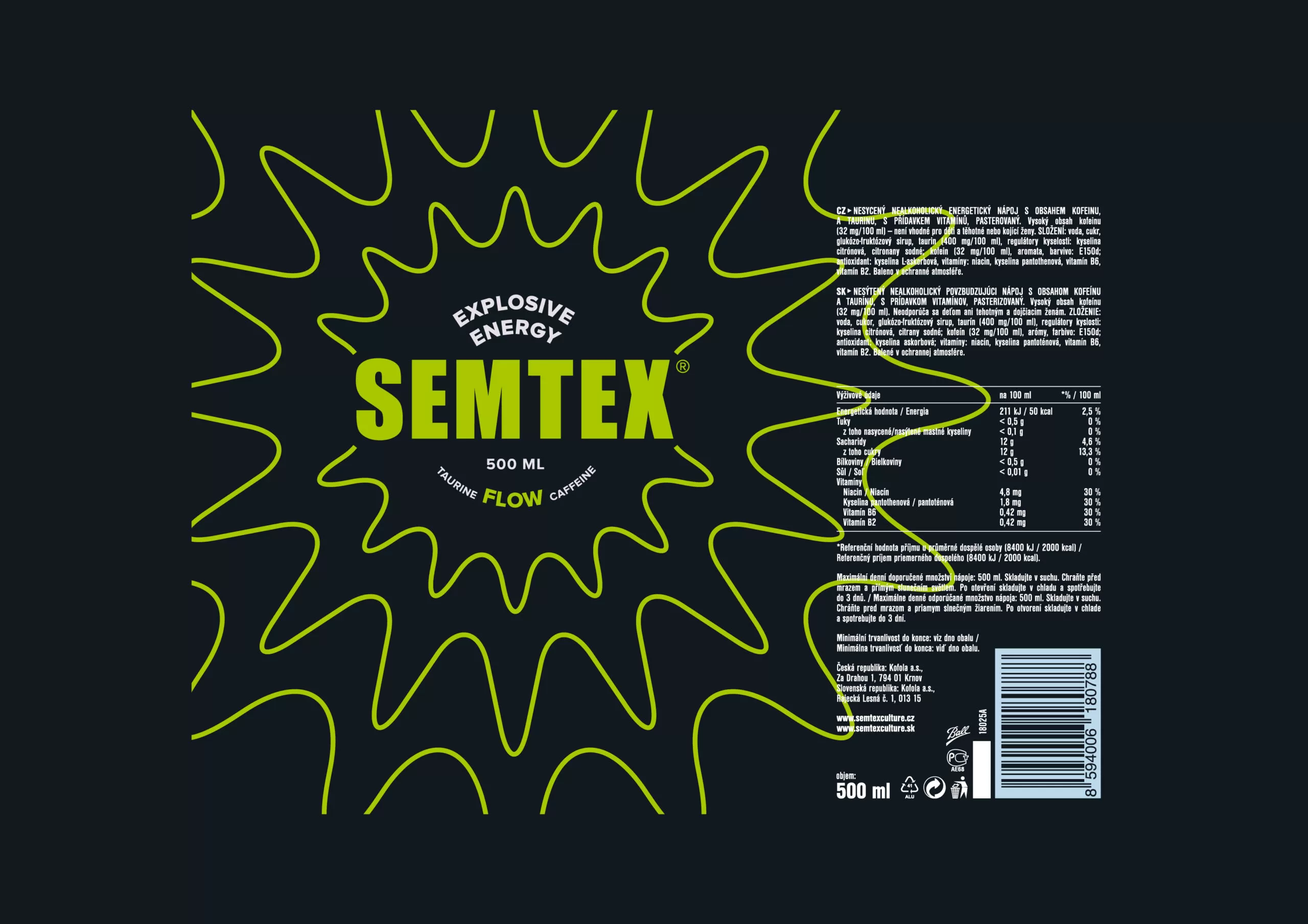 Semtex Energy Drink