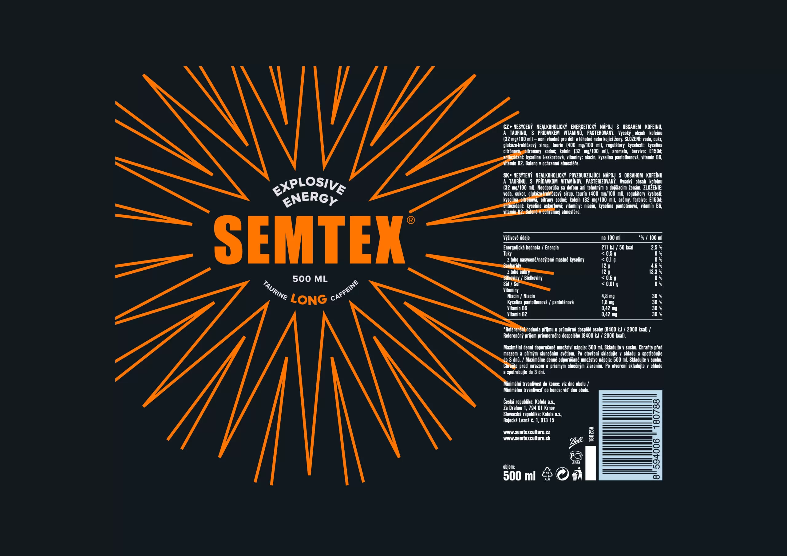 Semtex Energy Drink