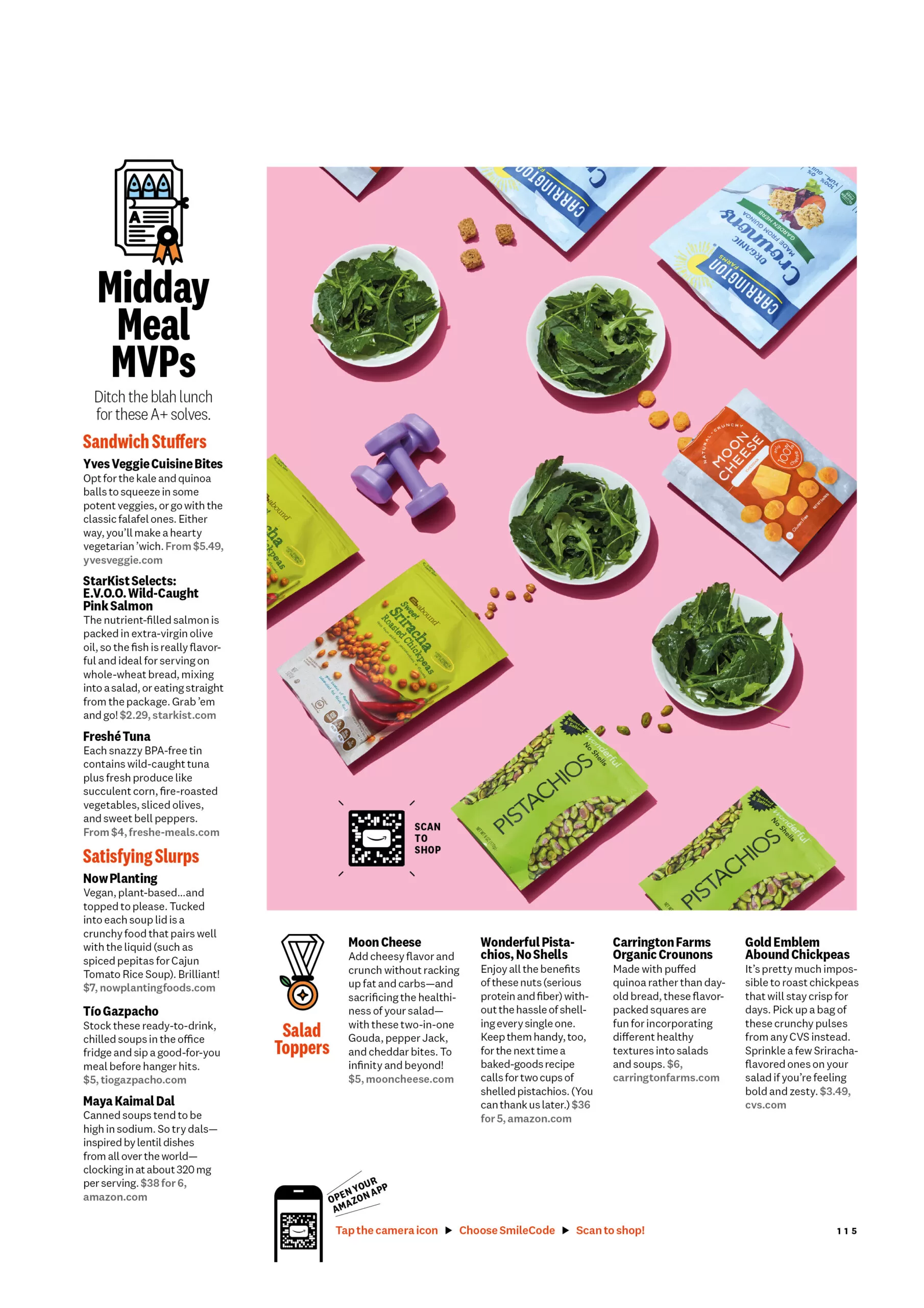 Women’s Health Food Awards