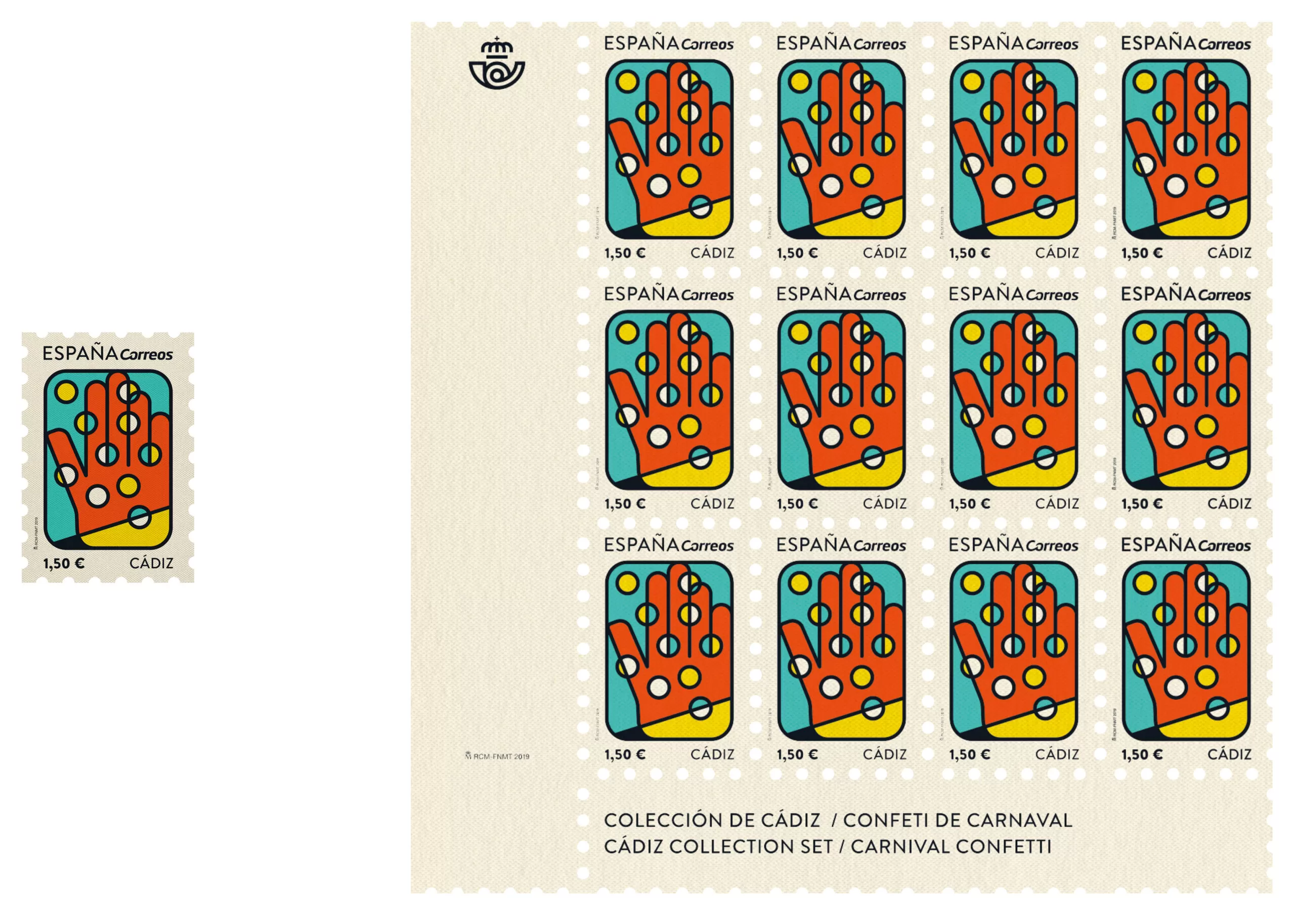 Correos Stamps