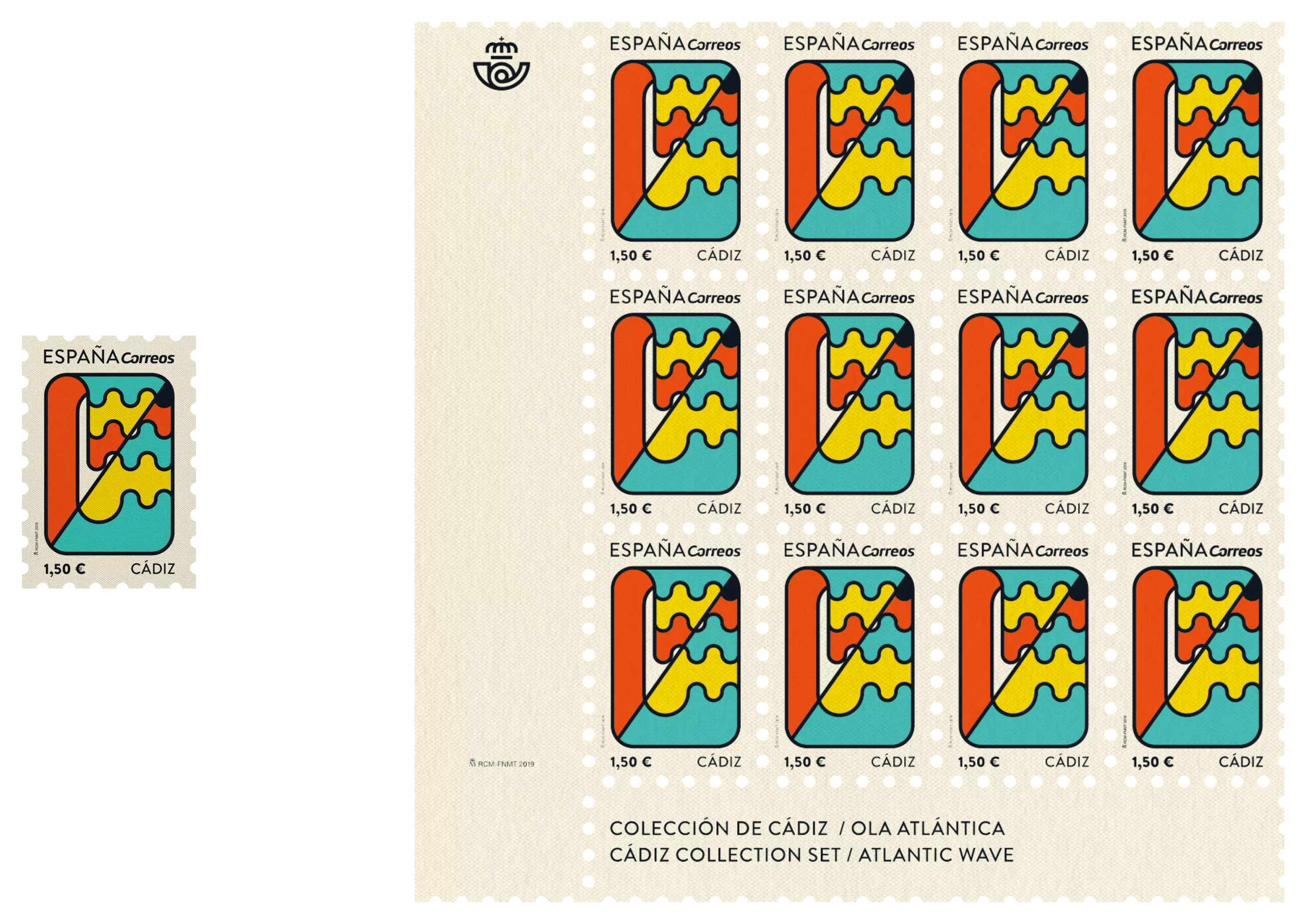 Correos Stamps