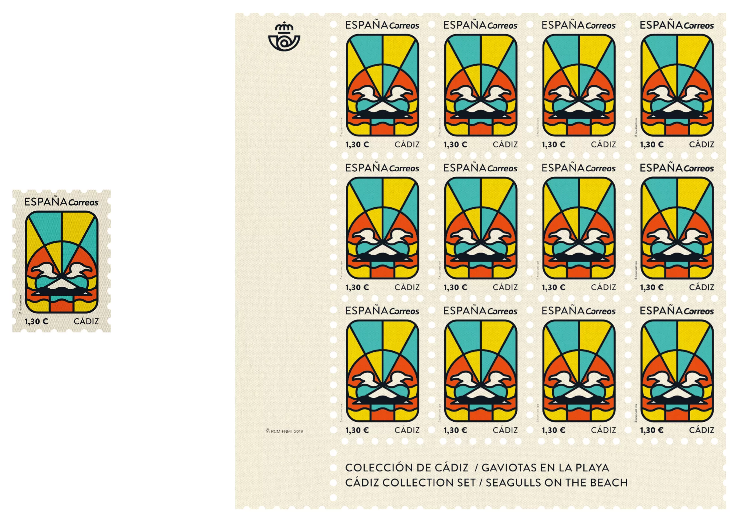 Correos Stamps